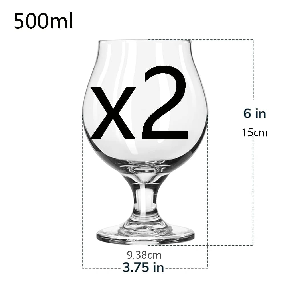 Verres à bière classiques de 500 ml, gobelets artisanaux, ensemble de verres haut de gamme, pub, ver