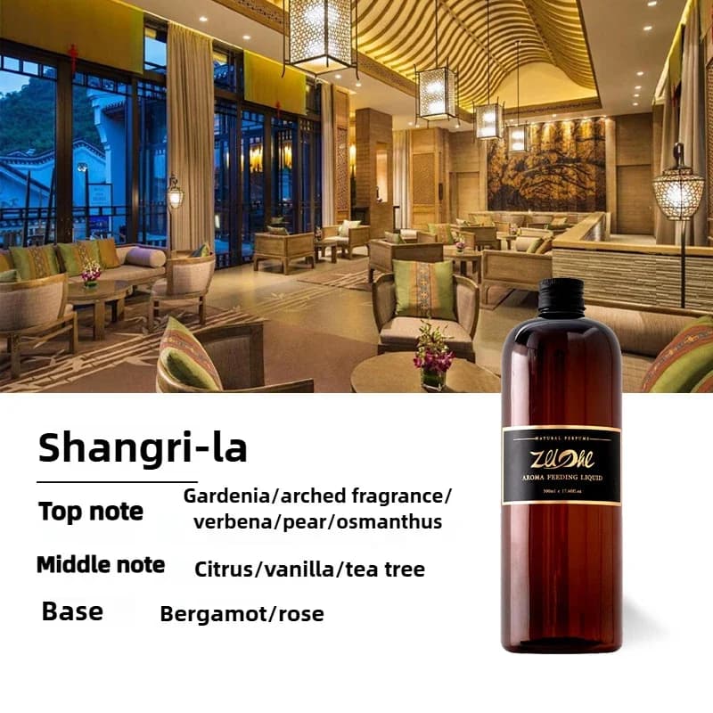 ZUOHE 500ml Parfum d'hôtel Hilton Shangri-La Star Hotel avec huile parfumée Parfum durable Parfum fr