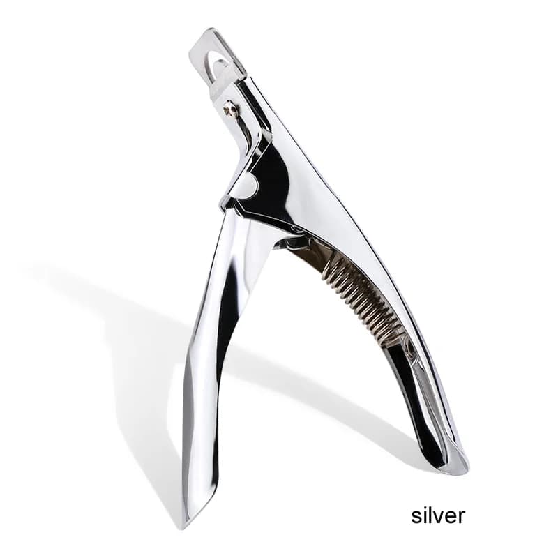 Pince à faux-ongles en acrylique, type spécial U Word Cut, outils de manucure
