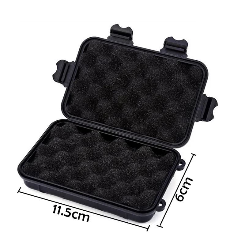 Boîte de rangement étanche antichoc pour kit de survie en plein air, boîte à outils portable, outils
