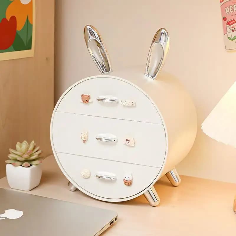 Boîte de rangement pour pinces à cheveux pour filles, organisateur de maquillage, chaîne de sauna de
