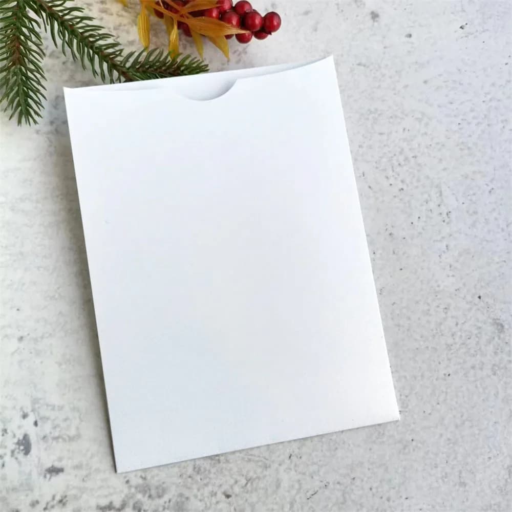Enveloppe de poche d'invitation de mariage bricolage, adaptée aux inserts 5x7, cartes-cadeaux de fêt