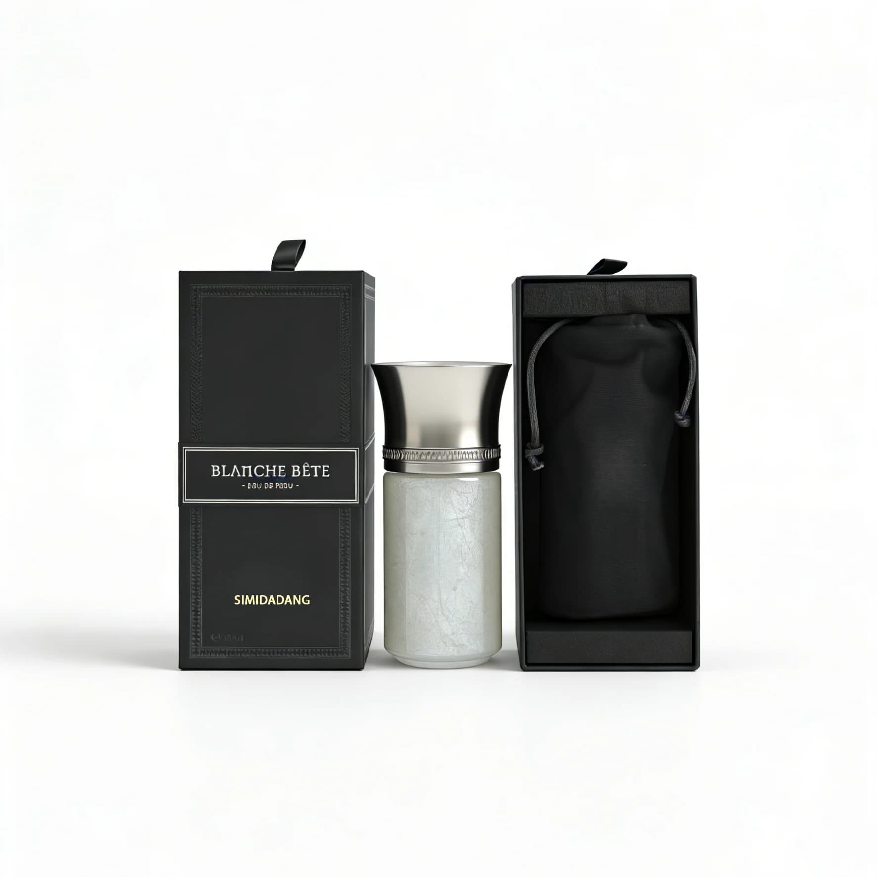 Parfum unisexe haut de gamme, senteur lait crémeux, tubéreuse et vanille, parfum floral boisé longue