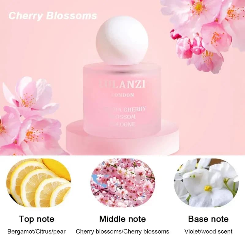 Sakura parfum 50ml parfum longue durée frais vitalité florale azalée Spray marque femmes parfum vête
