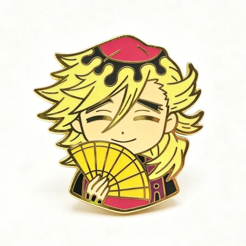 Broche Demon Slayer, badge en métal de dessin animé, Tanjiro Nezuko Zenitsu Shinobu, accessoires de