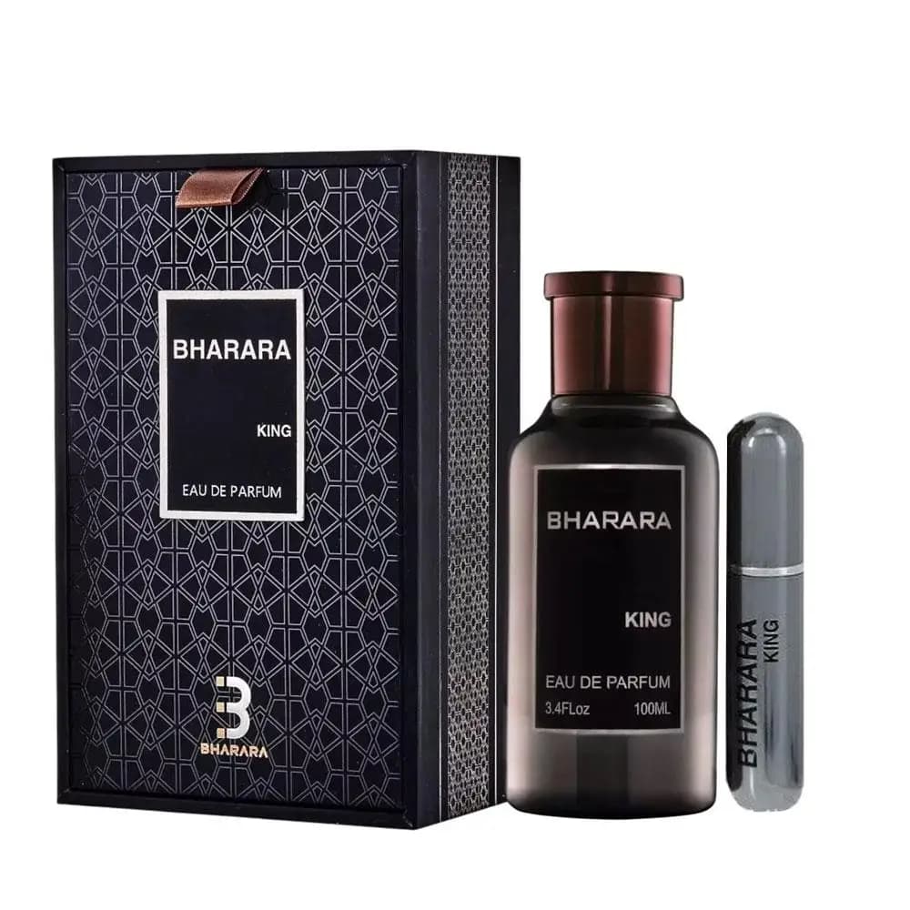 Bharara King Eau de Parfum 100ML Parfum pour homme haut de gamme 3.4oz Vaporisateur scellé dans un c