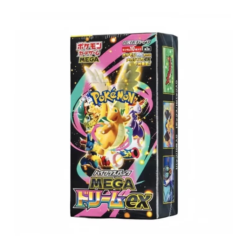 Boîte de boosters japonaise Pokemon TCG M2a Mega Dream Ex, 10 paquets scellés, haute qualité, Mega E
