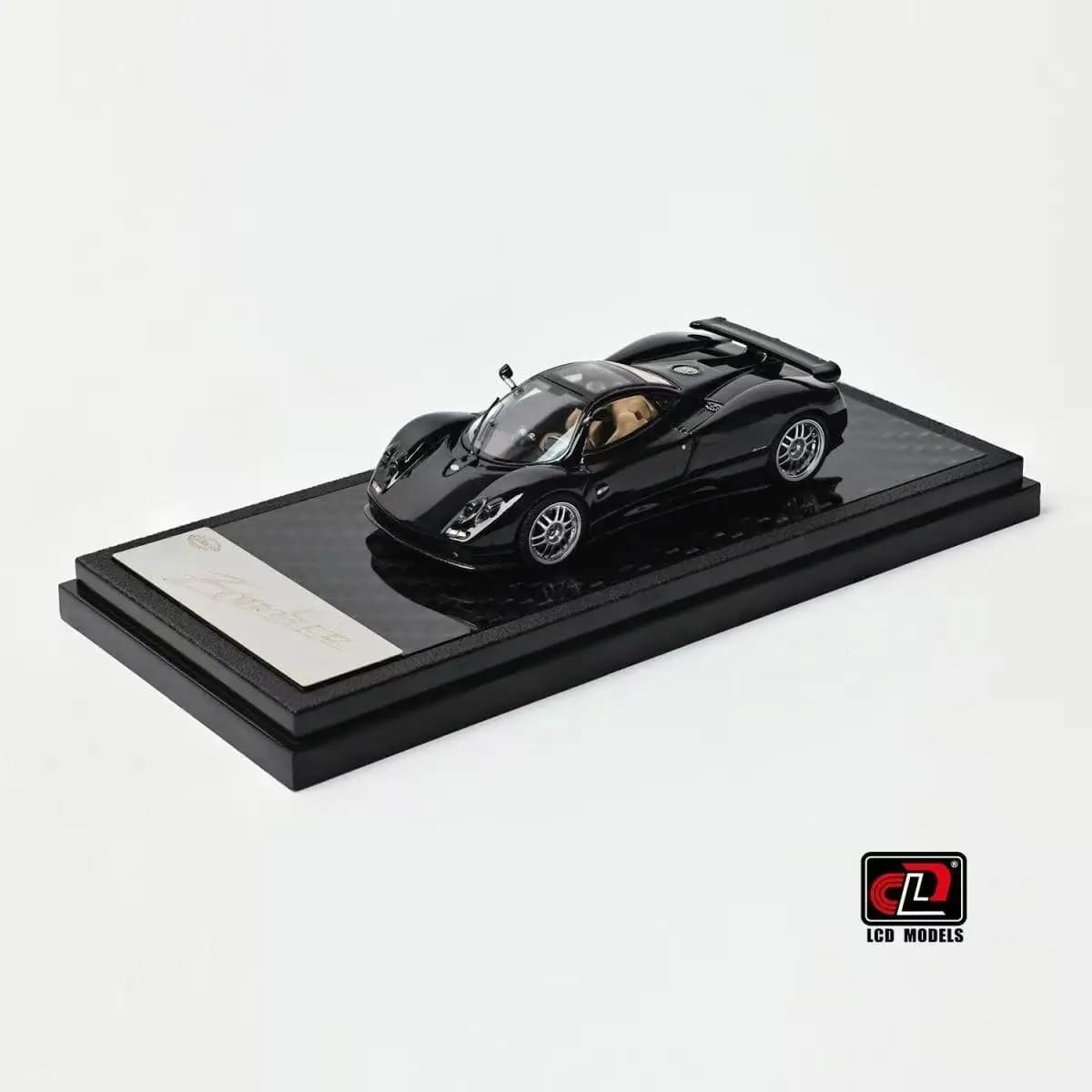 Modèle de voiture en alliage LCD 1:64 Zonda Tower C12, modèle de collection, cadeau de Noël, cadeau