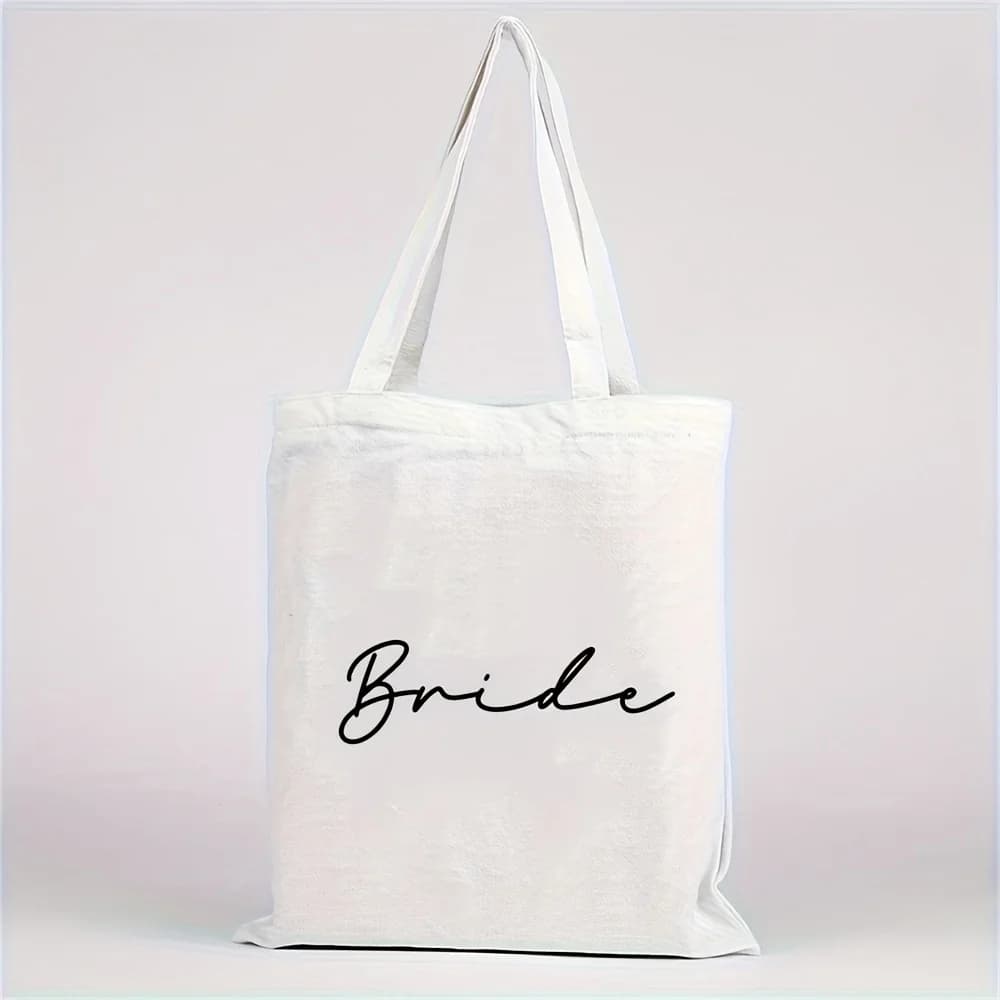 Sac d'emballage cadeau pour mariée/équipe de mariée, 1 pièce, adapté aux mariages, aux douilles de m