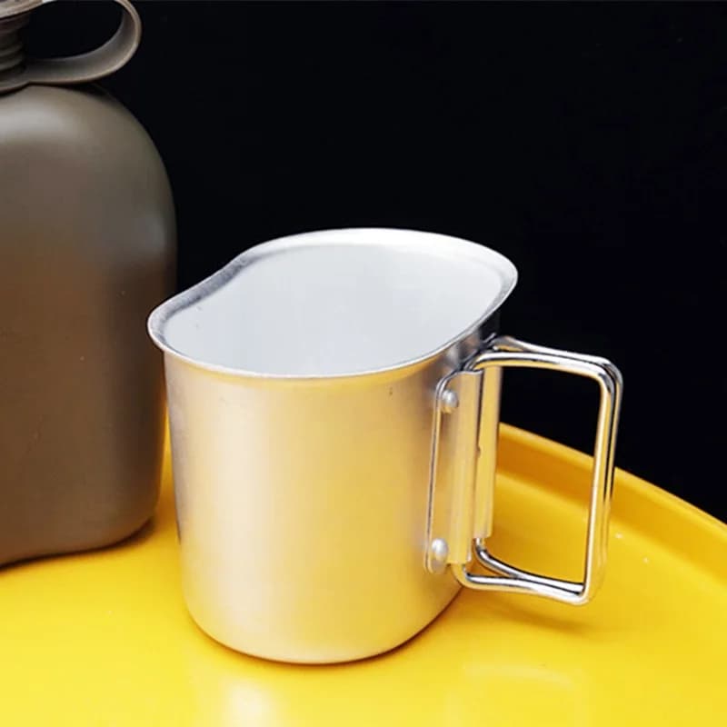 Boîte à déjeuner en alliage extérieur, bouilloire de cuisine de survie de Camping