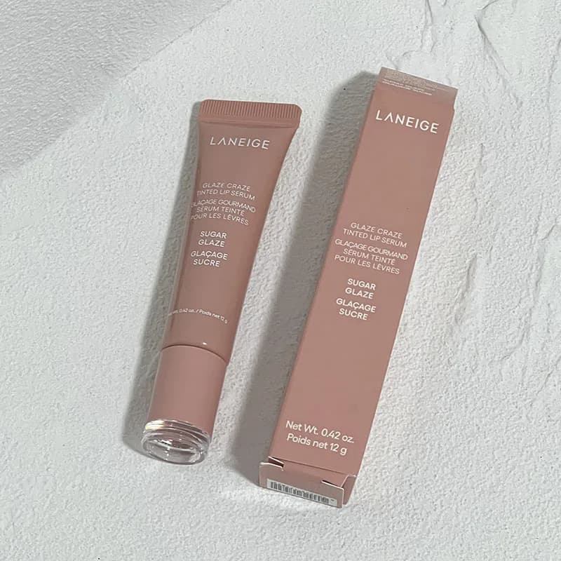Baume à lèvres Laneige Donut Strawberry Sugar, gloss repulpant, huile à lèvres hydratante, soin exfo