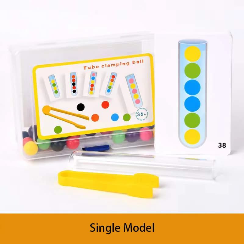Jouets d'entraînement à la motricité fine pour enfants, entraînement à la concentration, jeu de perl