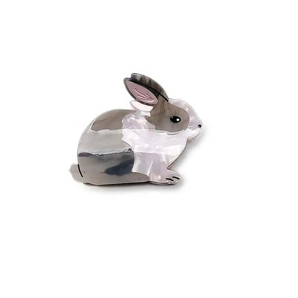 Académie de Coiffure : Pince à Cheveux Queue de Cheval Lapin Acid Bunny pour Filles et Femmes, Pince