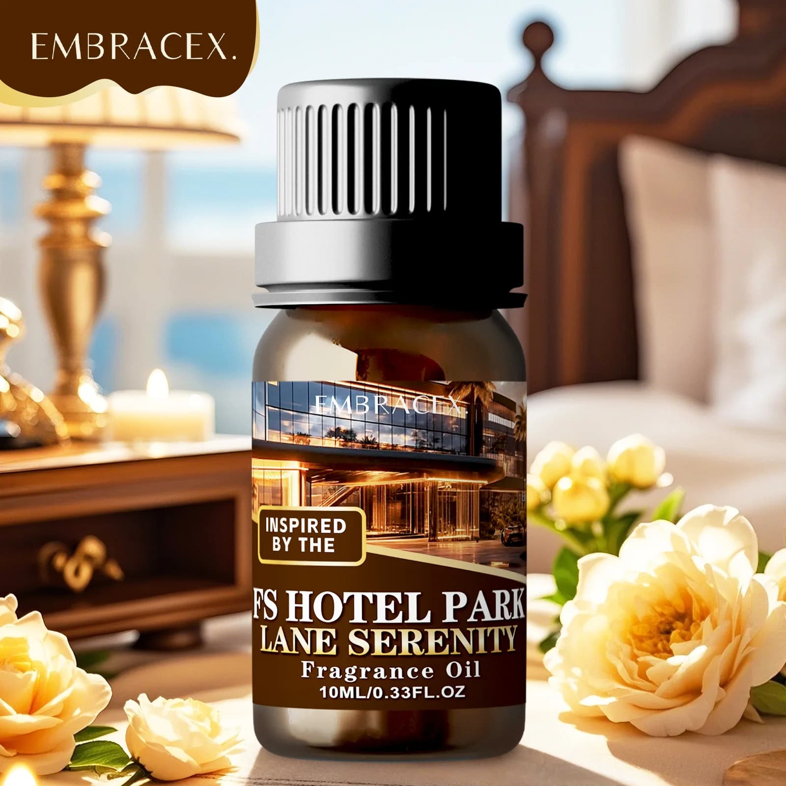 Huile essentielle 10 ml Hotel Park Lane Serenity, parfum de luxe, parfum longue durée, cadeau pour l