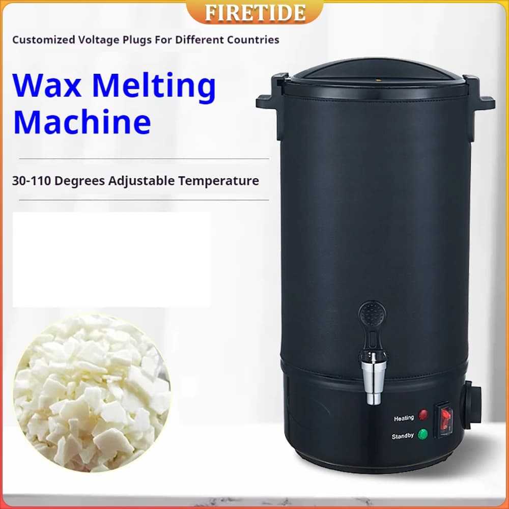 Fondeur de cire domestique 110V 220V, 8l/10l, Machine de fusion de savon pour la fabrication de boug