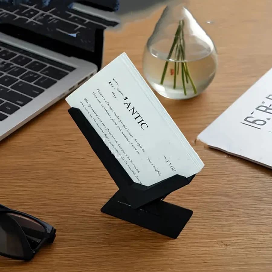 Porte-carte de visite pour l'achat de produits