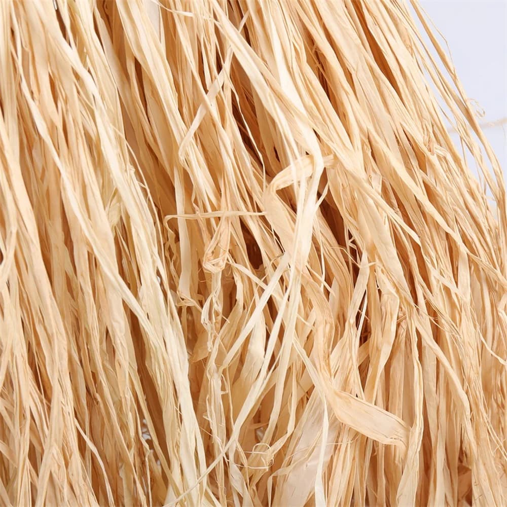 Corde naturelle en raphia, 1000G, pour emballage de cadeau, artisanat, décor