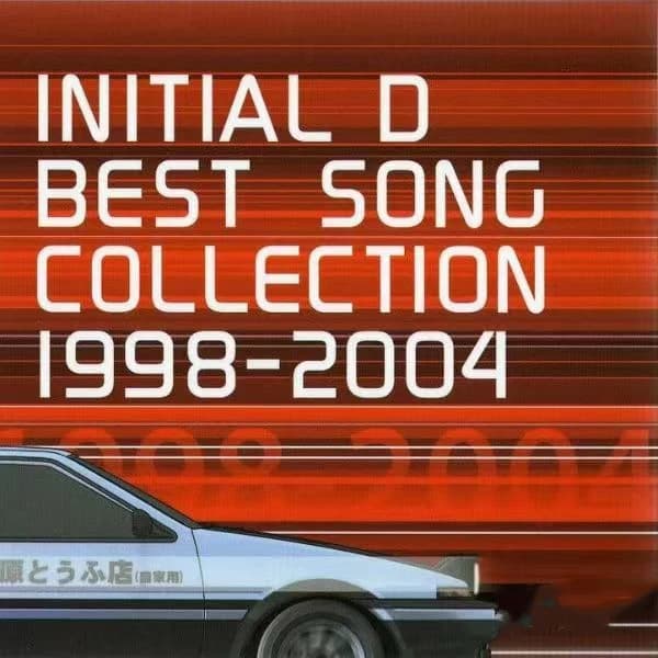 Initial D MOVE Music CD Anime