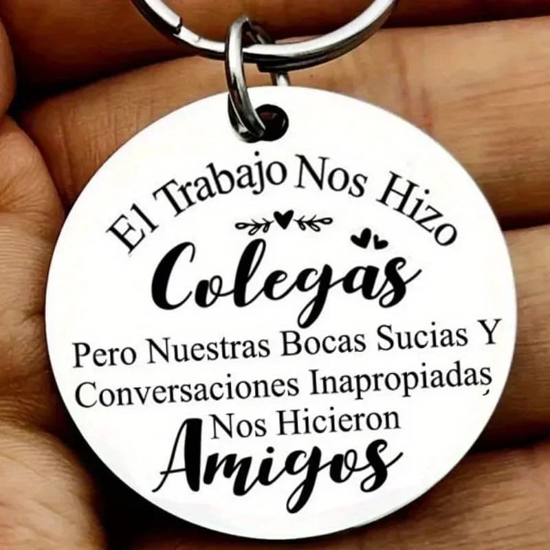 Porte-clés pour collègue