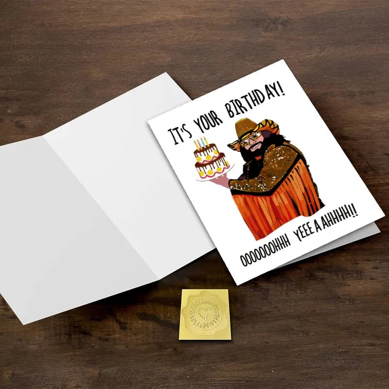 Cartes d'anniversaire avec enveloppes, cartes à texte amusantes, cartes de vœux fantaisie, cadeaux amusants