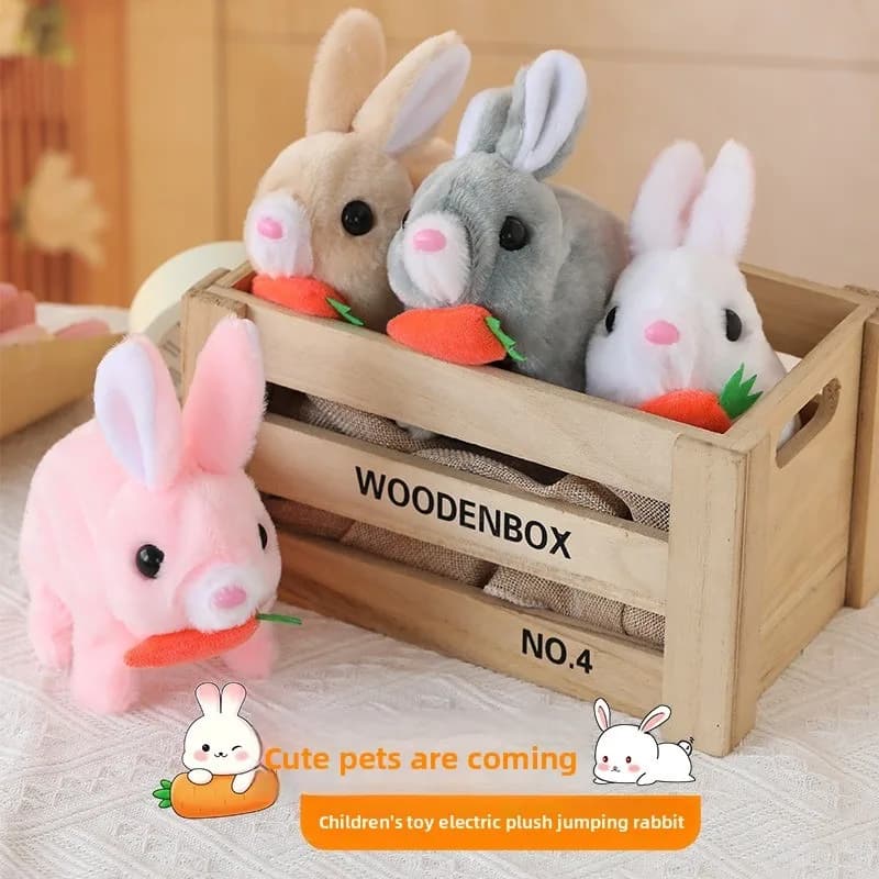 Lapin électrique interactif qui marche