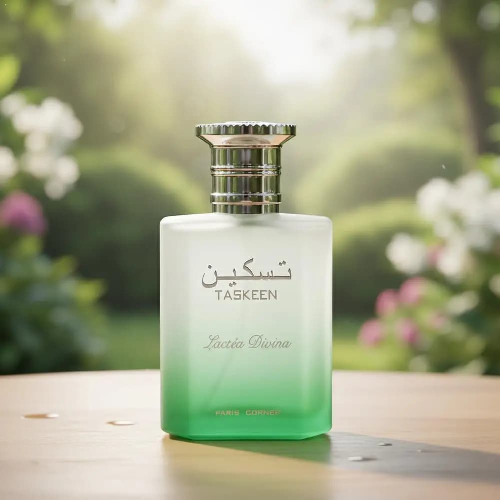 Parfum Arabe 100ml Lait Blanc Eau de Parfum pour Homme Femme Unisexe Parfum Jasmin Vanille