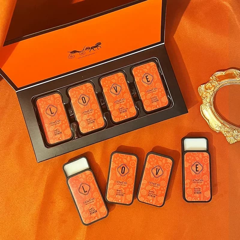 Parfums solides portables pour femmes et hommes