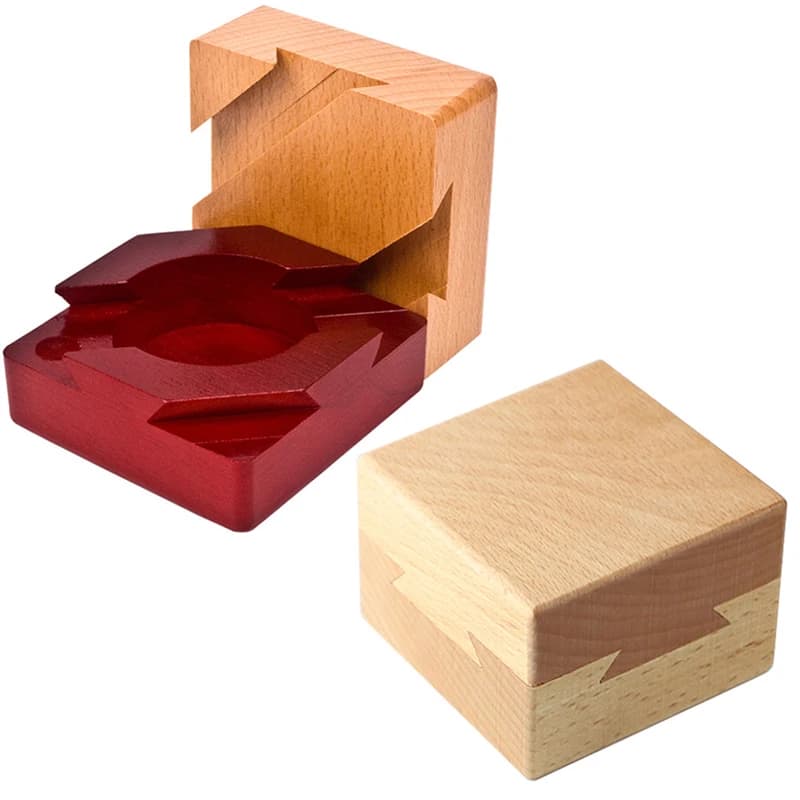 Boîte de Puzzle Impossible, tiroirs magiques à ouverture secrète, casse-tête en bois 3D pour adultes et enfants, cadeaux Surprise pour filles et garçons