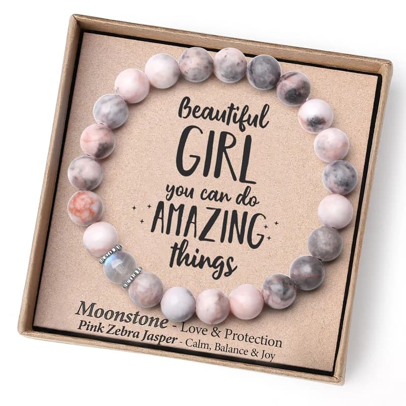 Bracelets perlés pour adolescentes