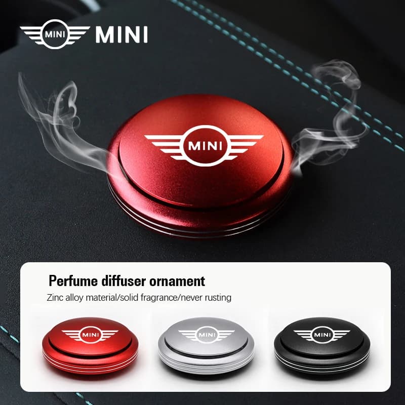 Diffuseur de parfum automatique, 5 sortes de désodorisant de parfum de voiture pour MINI Cooper R56 F56 JCW Countryman Clubman Cabrio Paceman Coupe