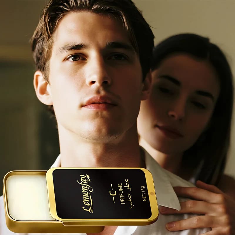 Parfum solide arabe Lemonfay - 15g Baume parfumé de poche portable