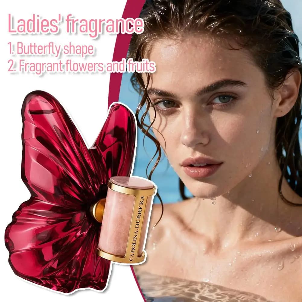 Collection Papillon Parfum Arabe Unisexe 100ml Eau de Parfum Florale Fruitée Gracieuse Longue Durée pour Femme & Homme