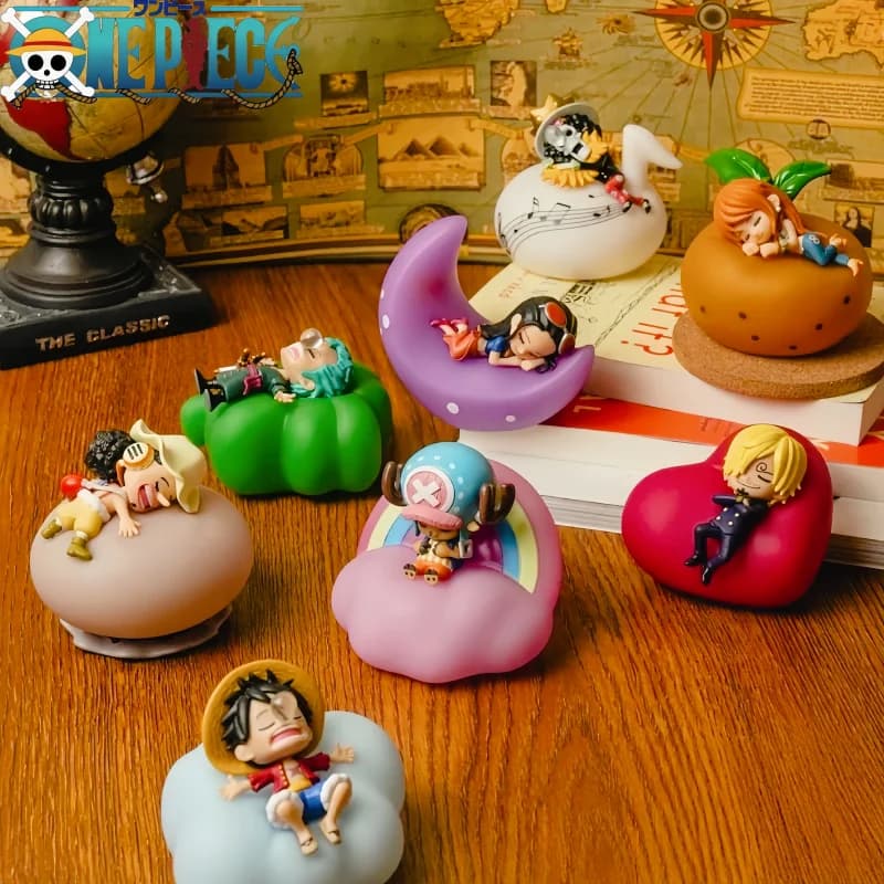 Nouvelle série de boîtes mystères One Piece Anime : Veilleuses LED Luffy