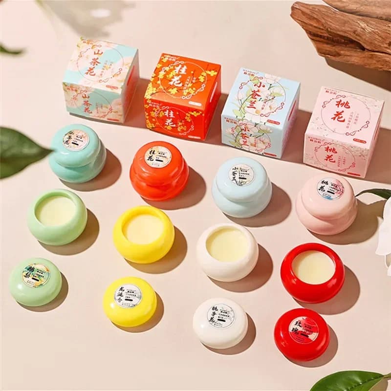 Baume solide longue durée parfum frais déodorant bâton parfum femmes solide parfum baume bâton Portable doux