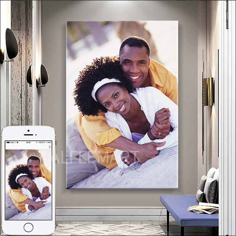 Photo personnalisée décoration de la maison imprimer vos Photos sur toile affiche