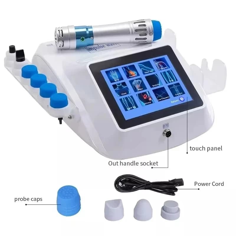 Machine de thérapie par ondes de choc pour les traitements de Relaxation et le soulagement des maux de dos