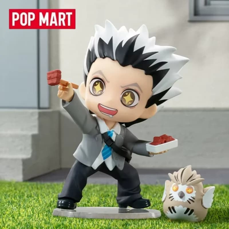 POPMART HAIKYU!! Série OFF-COURT VIBES : Boîte Mystère Blind Box, Figurines Anime Mignonnes, Jouets, Ornements de Bureau, Collection