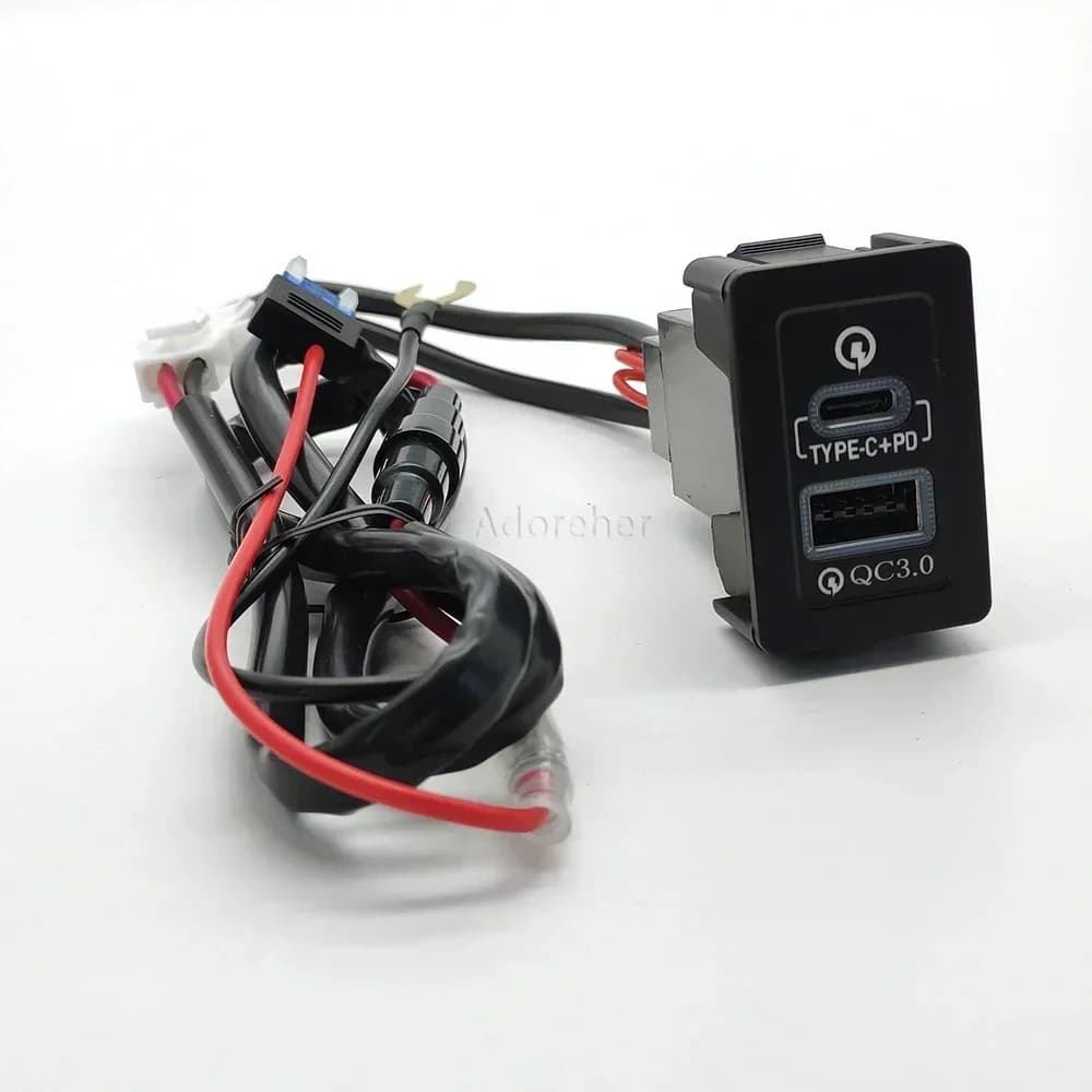 Chargeur USB QC3.0 pour voiture