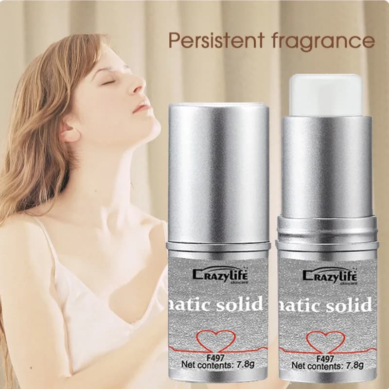 Baume parfumé solide pour hommes et femmes - Parfum frais et portable, senteur florale, sans alcool, idéal pour les tenues décontractées