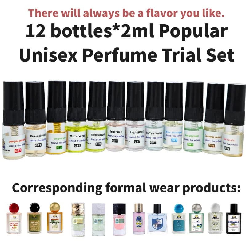 Collection d'échantillons de parfum 2ml