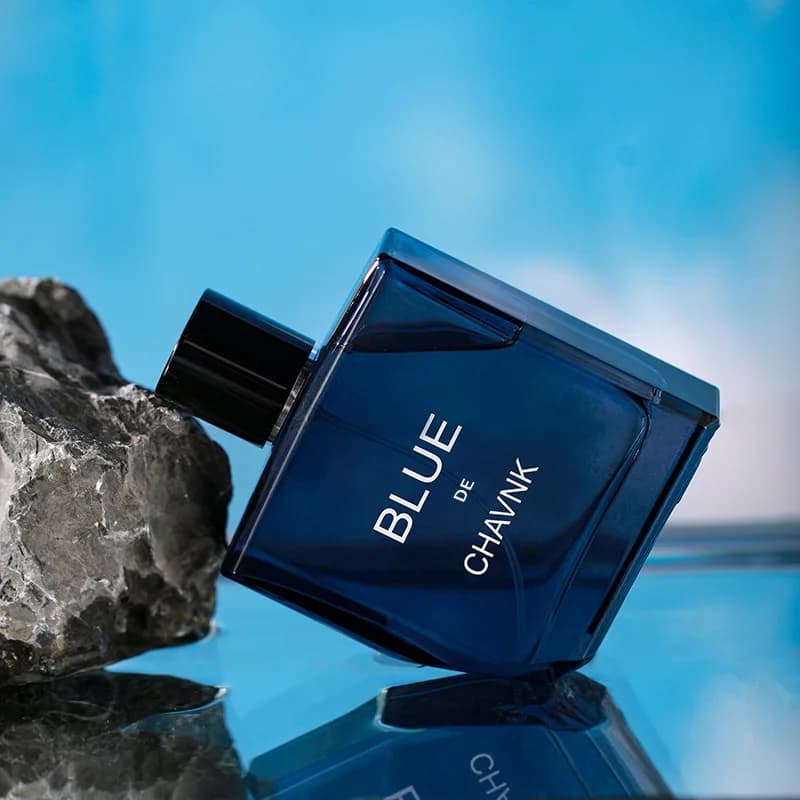 Eau De Parfum vaporisateur Spray 50ML bleu homme Prefume Note fruitée