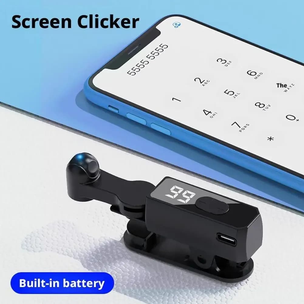 Clic-automatique pour écran tactile rechargeable pour smartphone
