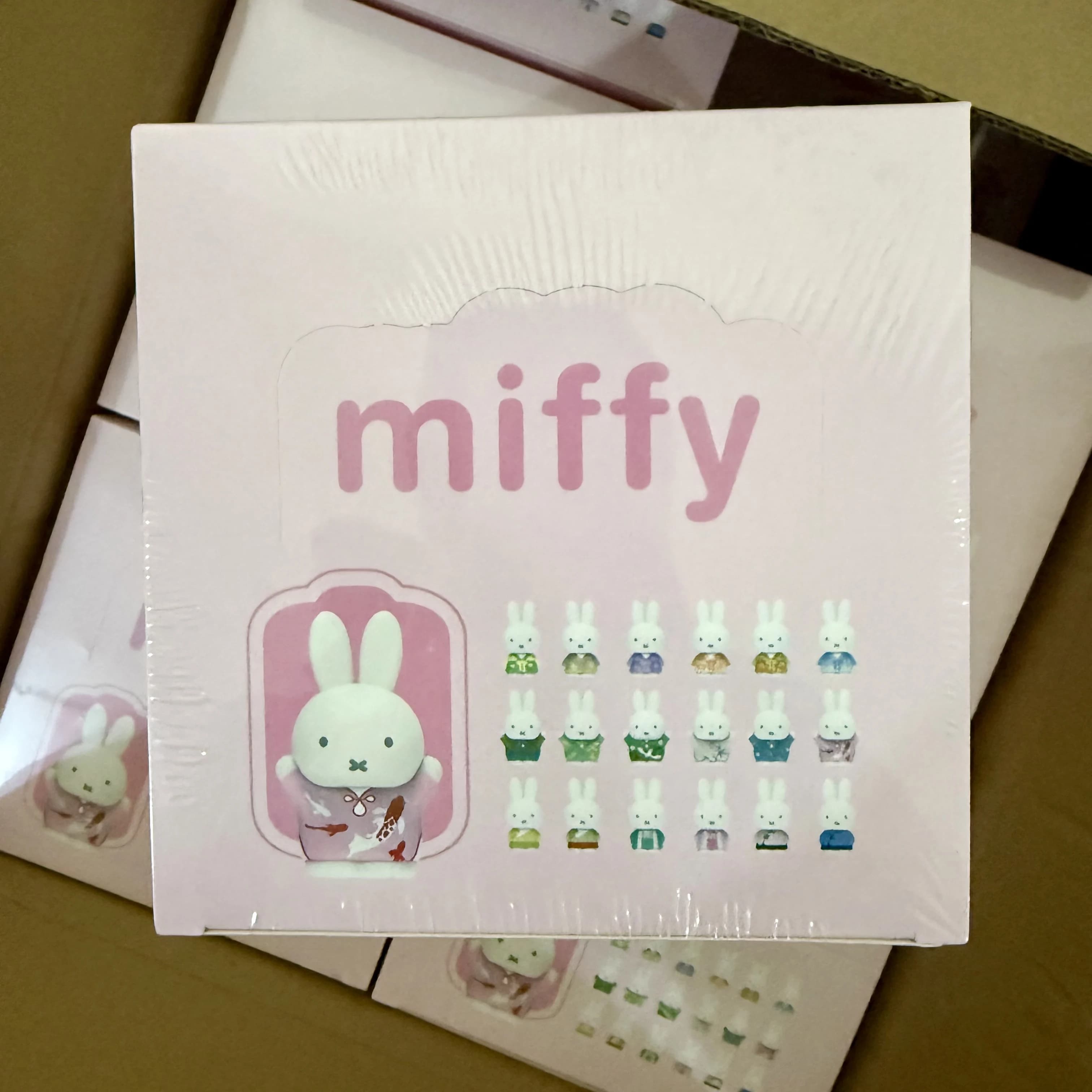 Miffy – Boîte mystère de style chinois ancien – Figurines d'anime et modèles de collection – Cadeaux et ornements