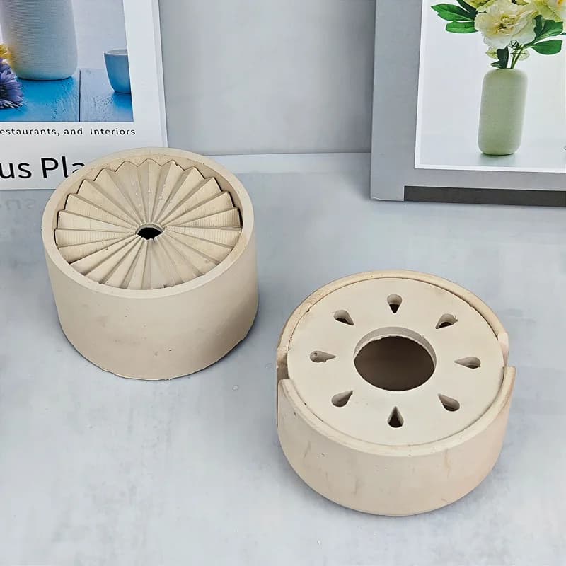 Boîte à bougie aromatique en silicone