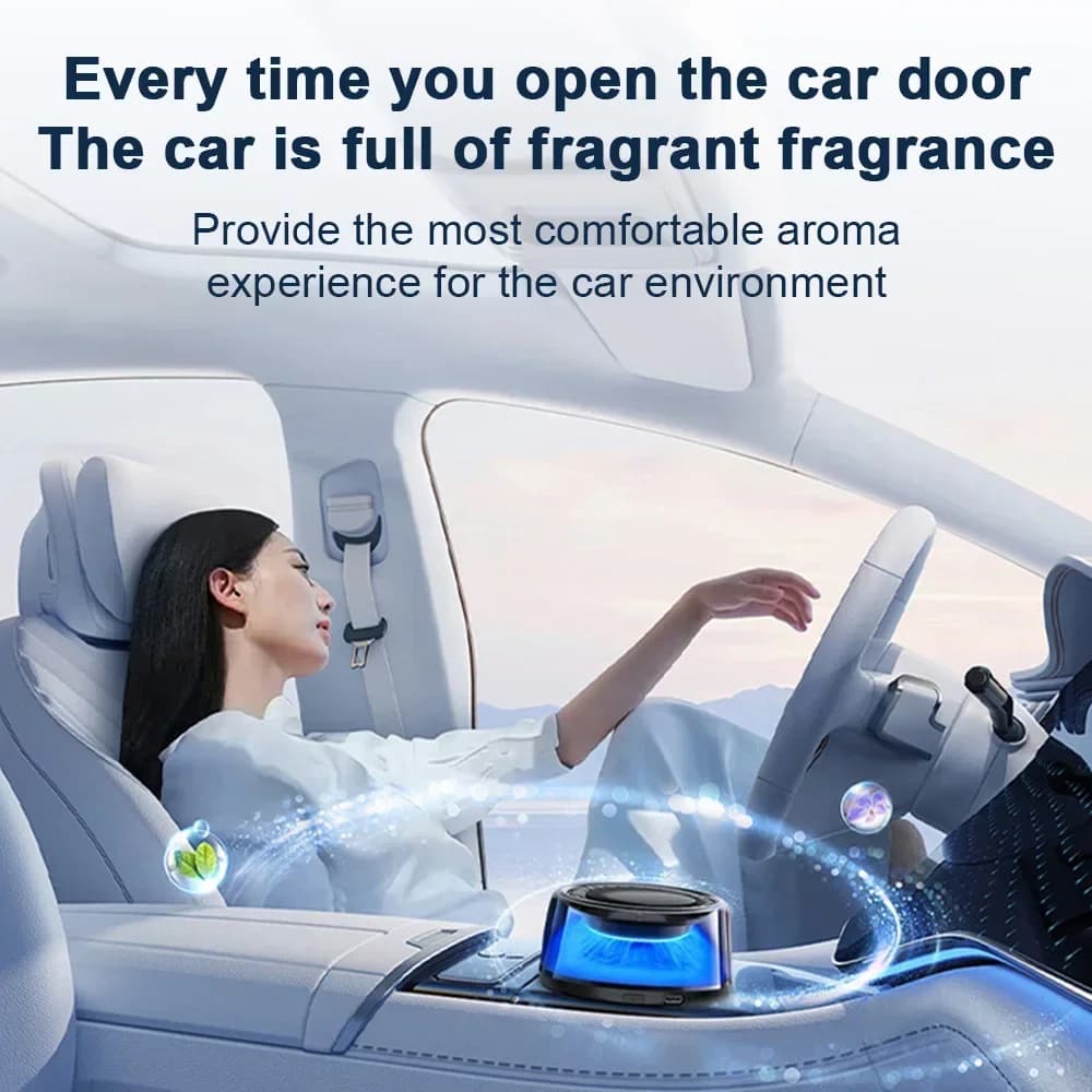 Diffuseur de parfum de haute qualité pour voiture, modèle Montagne Fuji, parfum 2026, nouveau, durable, pulvérisation automatique.