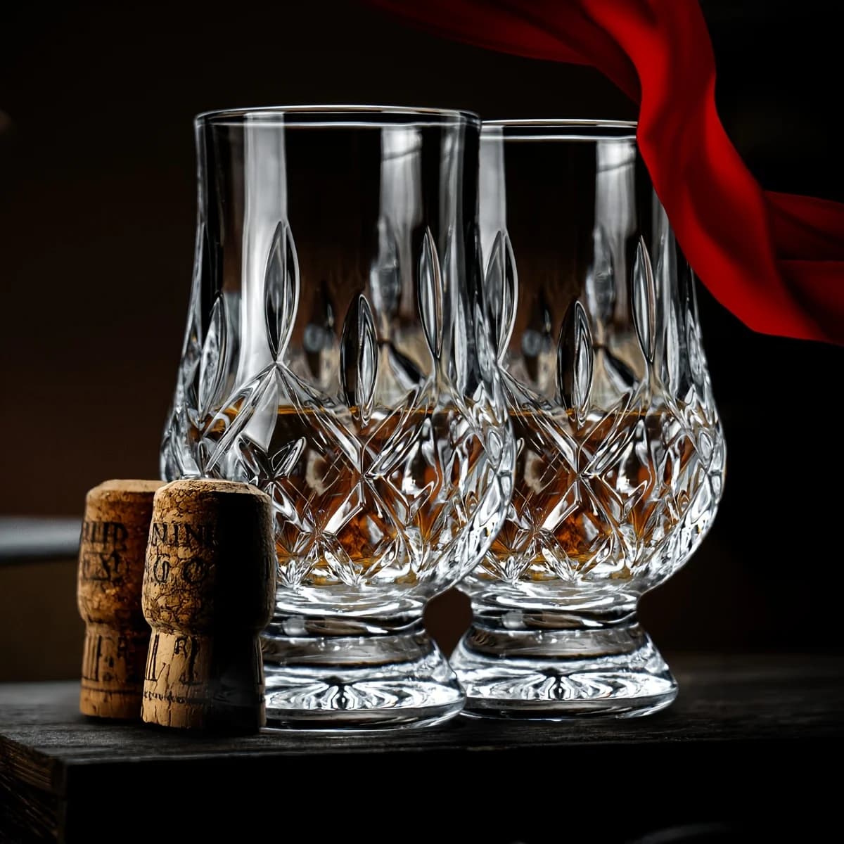 Verres de dégustation pour whisky