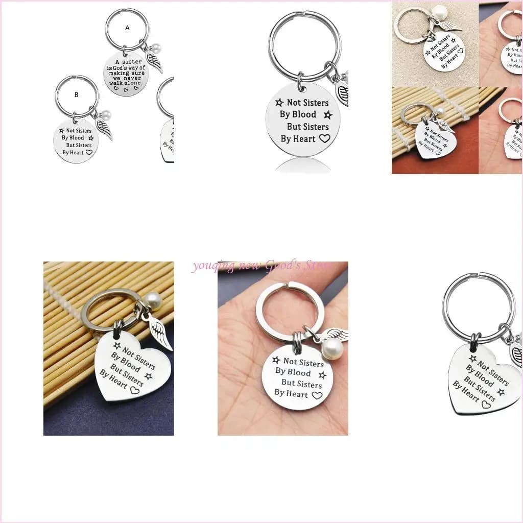 57qa soeur Keychain Sœur cadeaux uniques sœur Friendship