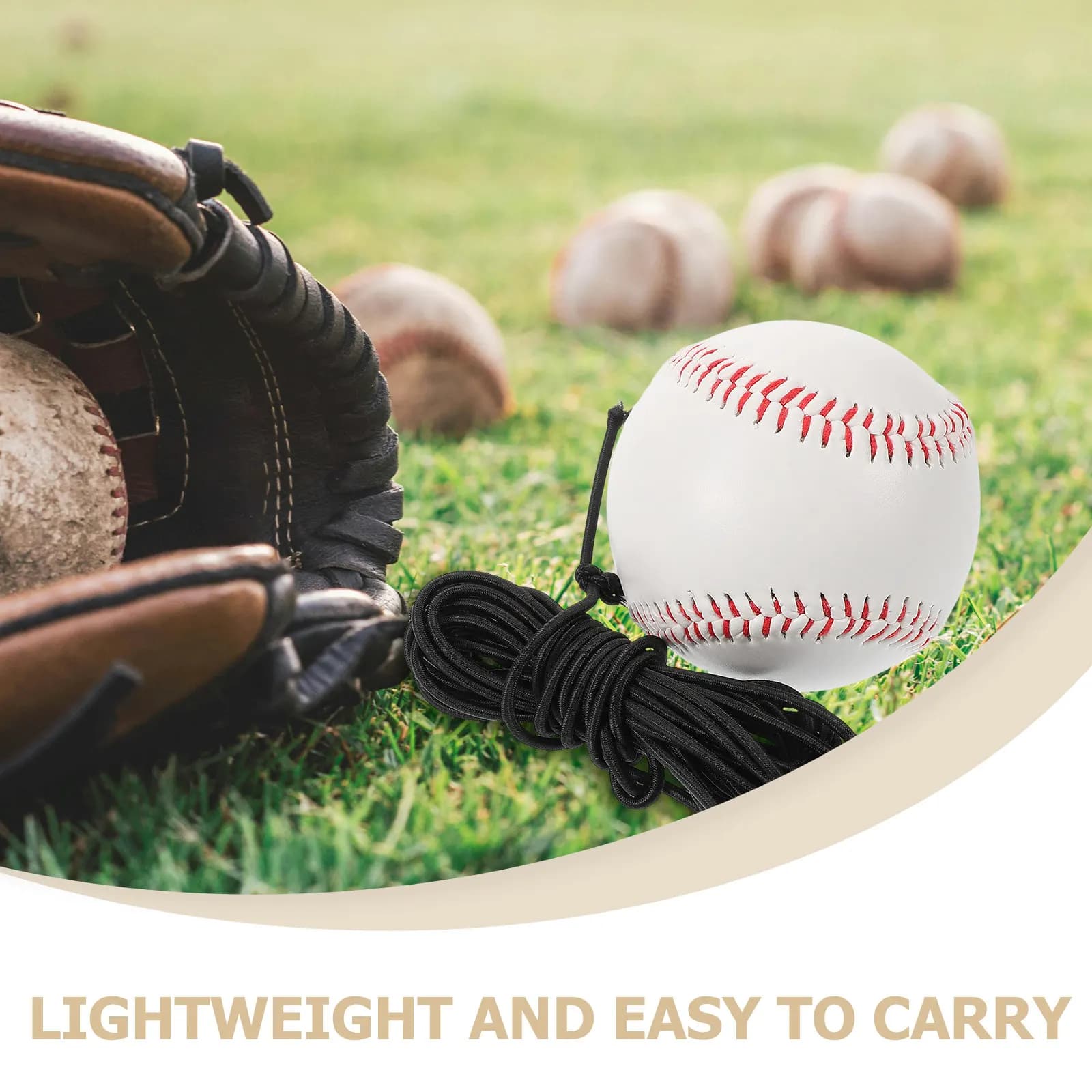 Entraîneur de Baseball, équipement d'entraînement au bâton, frappé sur le Swing, fournitures de frappe, Softball en Pvc, pratique pour enfants