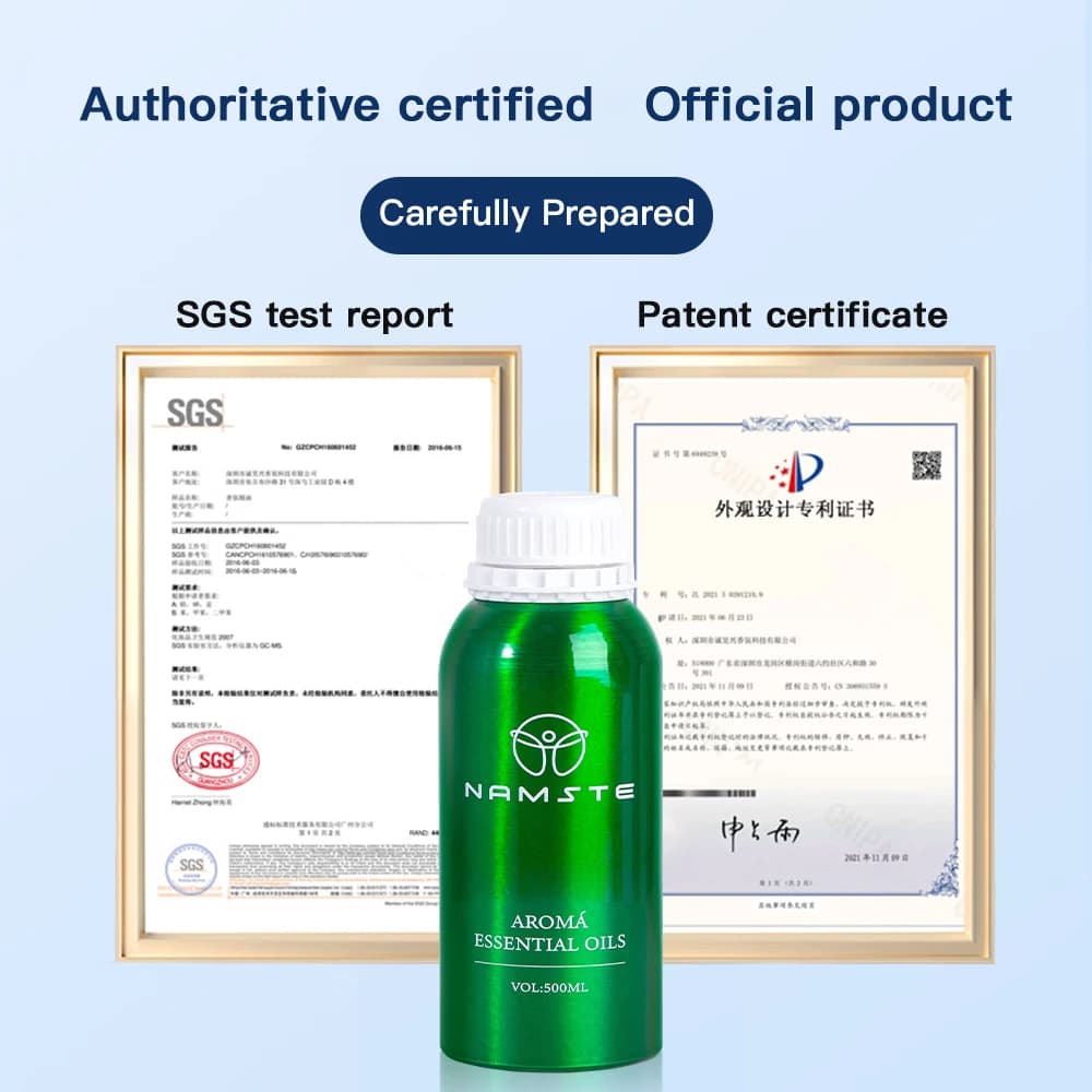 NAMSTE 500ML huiles aromatiques parfum huile essentielle plante Pure parfum huile maison désodorisant parfum diffuseur huile spéciale