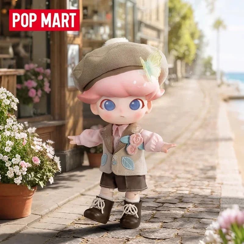 POPMART DIMOO série Mickey 1/8 Figurine BJD Donald canard Gentleman Figurine Kawaii Anime Action Surprise cadeau d'anniversaire